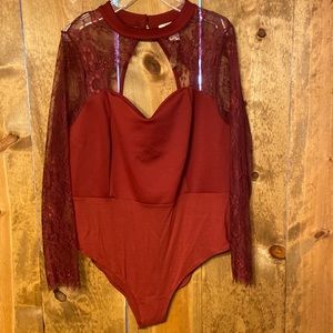 Womens 1X K. Jordan Bodysuit